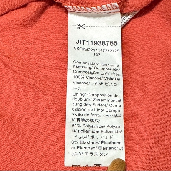 Women’s Plus 3X Embroidered Boho Peasant Blouse Rust Terracotta Orange Fall Top - Picture 4 of 10